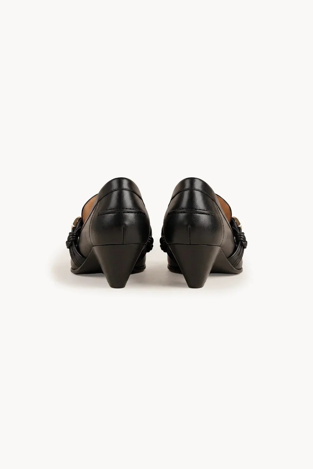 Valencia Hebilla Loafer, Black — 05 back