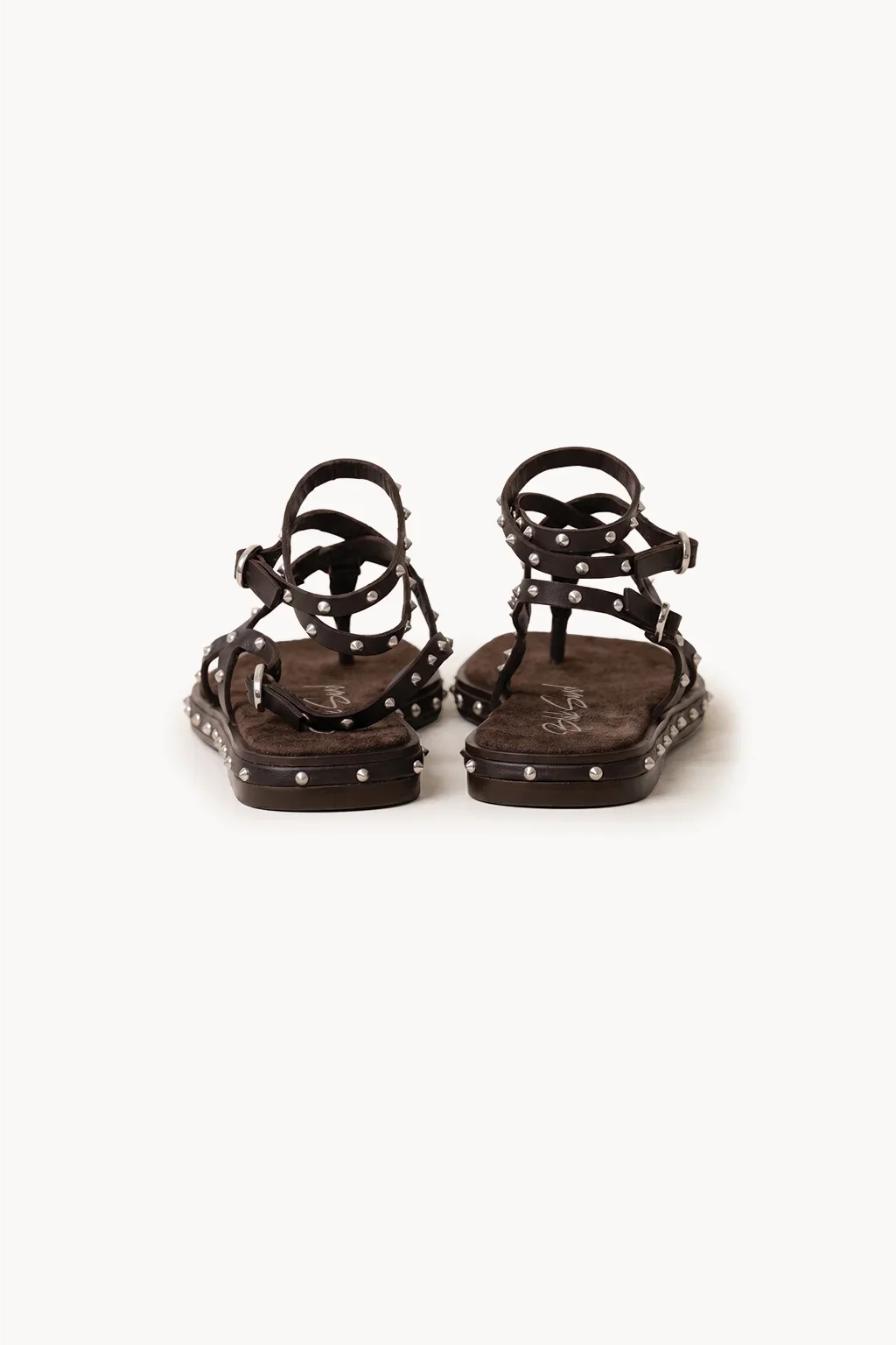 Marbella Gladiadora Sandal, Brown — 05 back