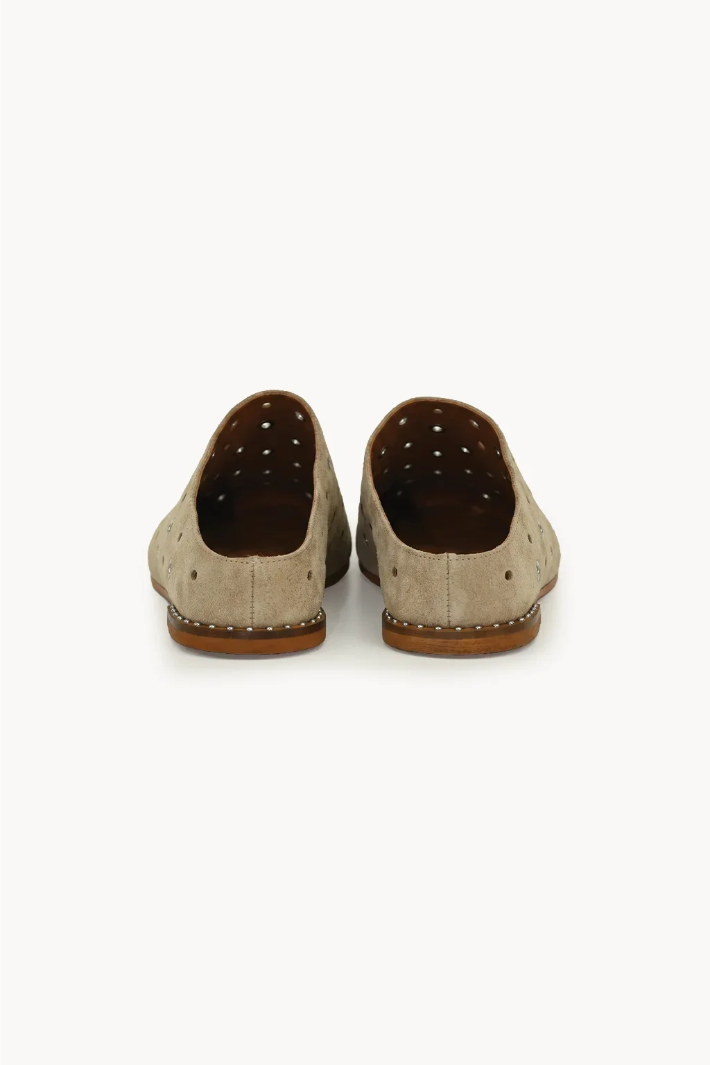 Traforato Luxe Mule, Beige — 05 back