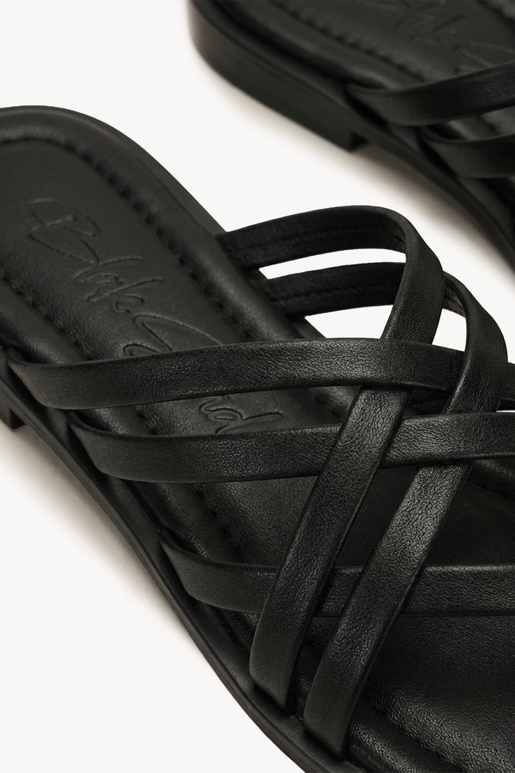 Velare Sandal, Black — 03 close-up