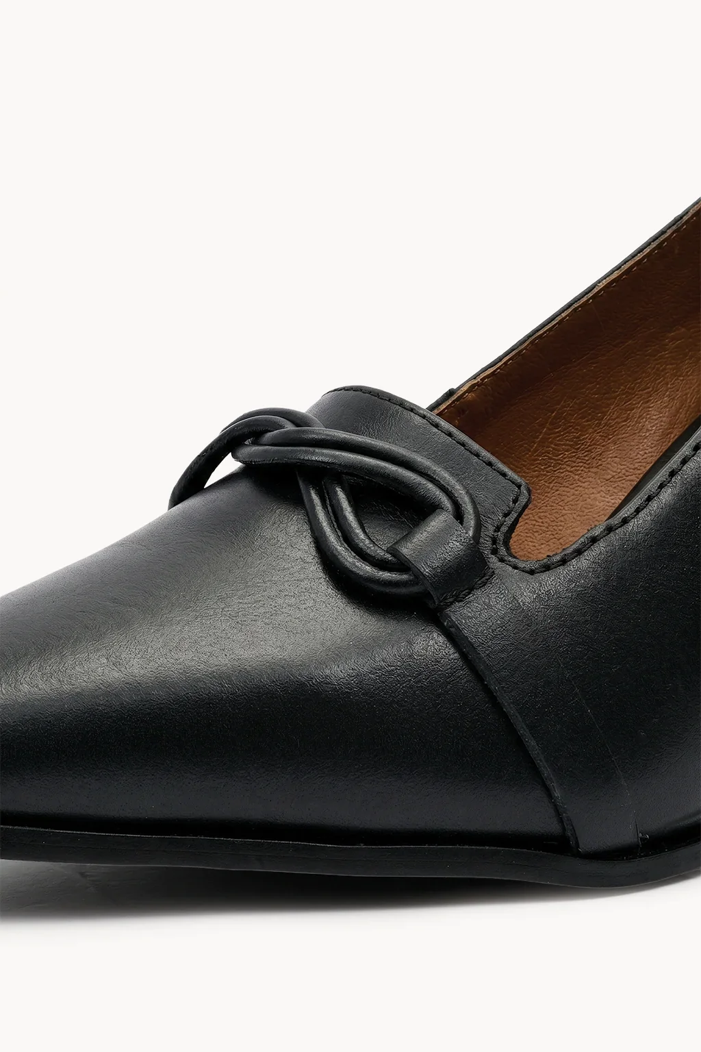 Vittoria Fiore Heel, Dark Brown — 02 close-up