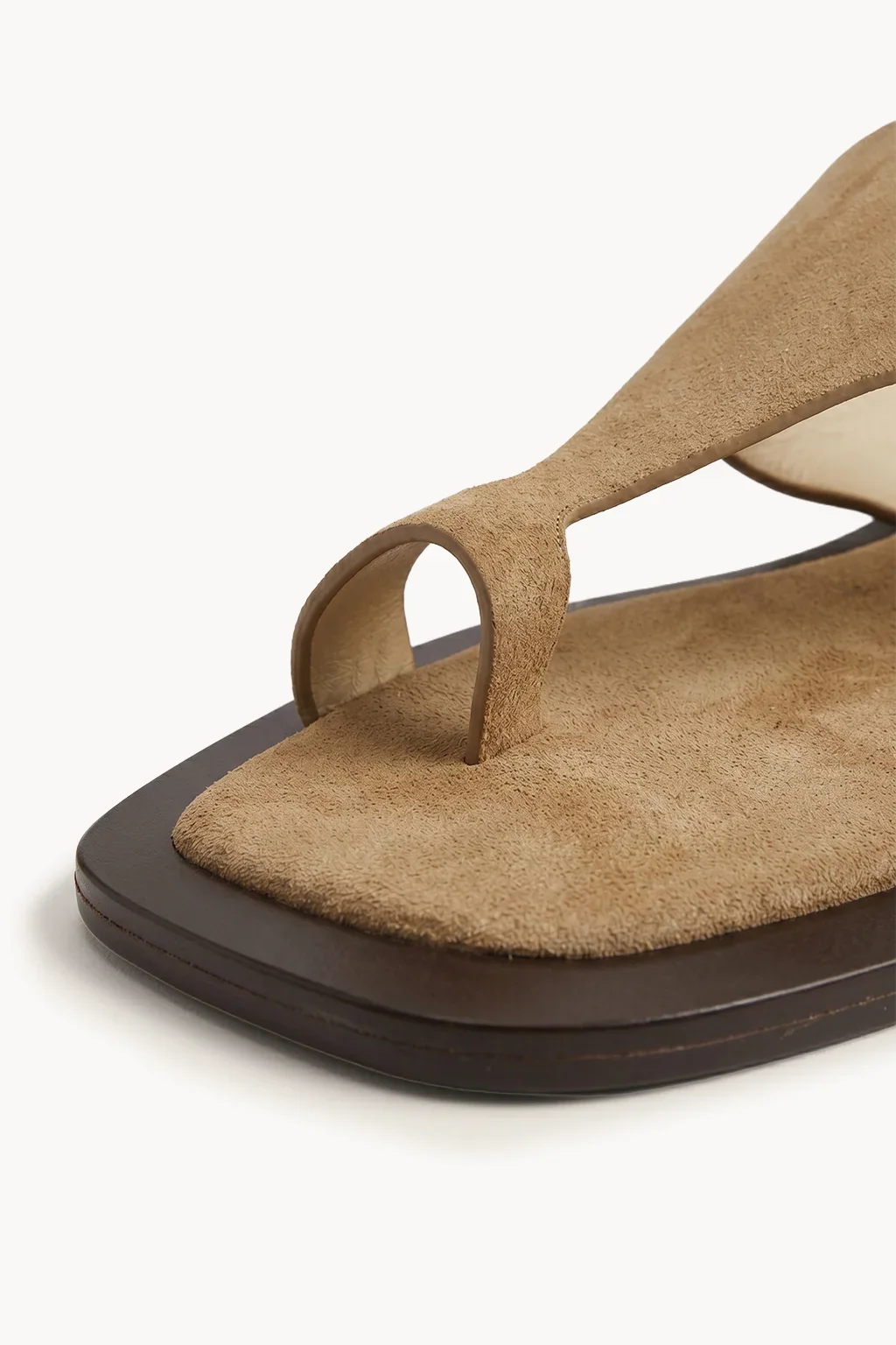 Arena Dorada Sandal, Beige — 02 close-up