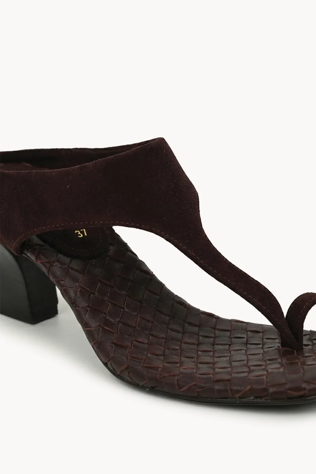 Veneto T-Bar Sandal, Burgundy — 02 close-up