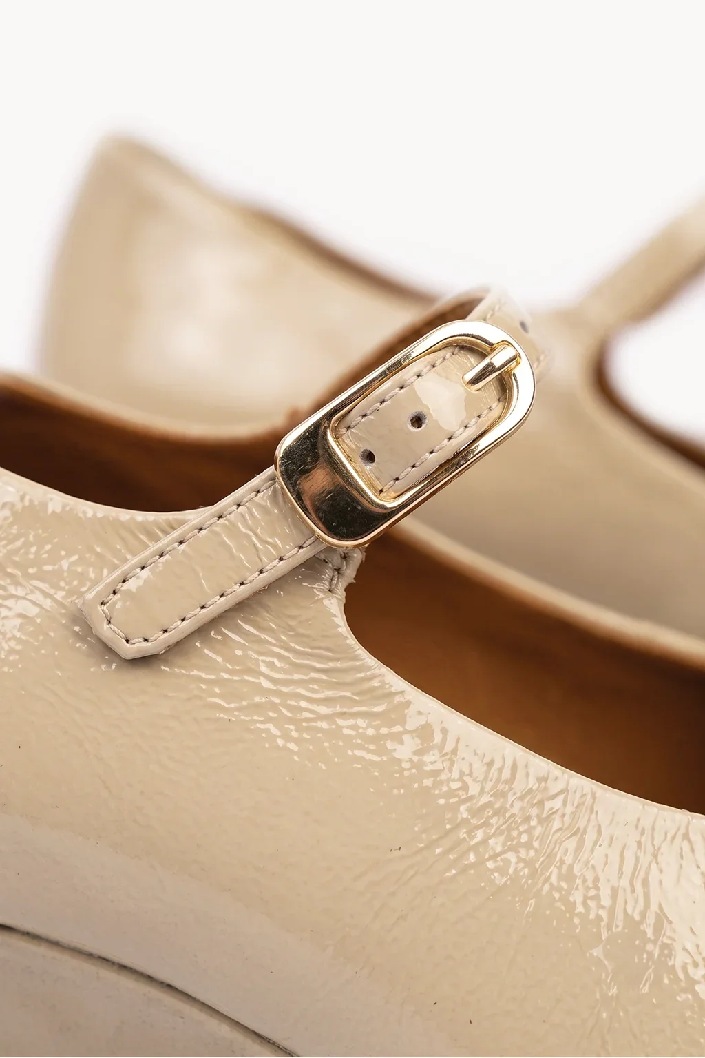 Luz de Ibiza Mary Jane, Beige — 02 close-up