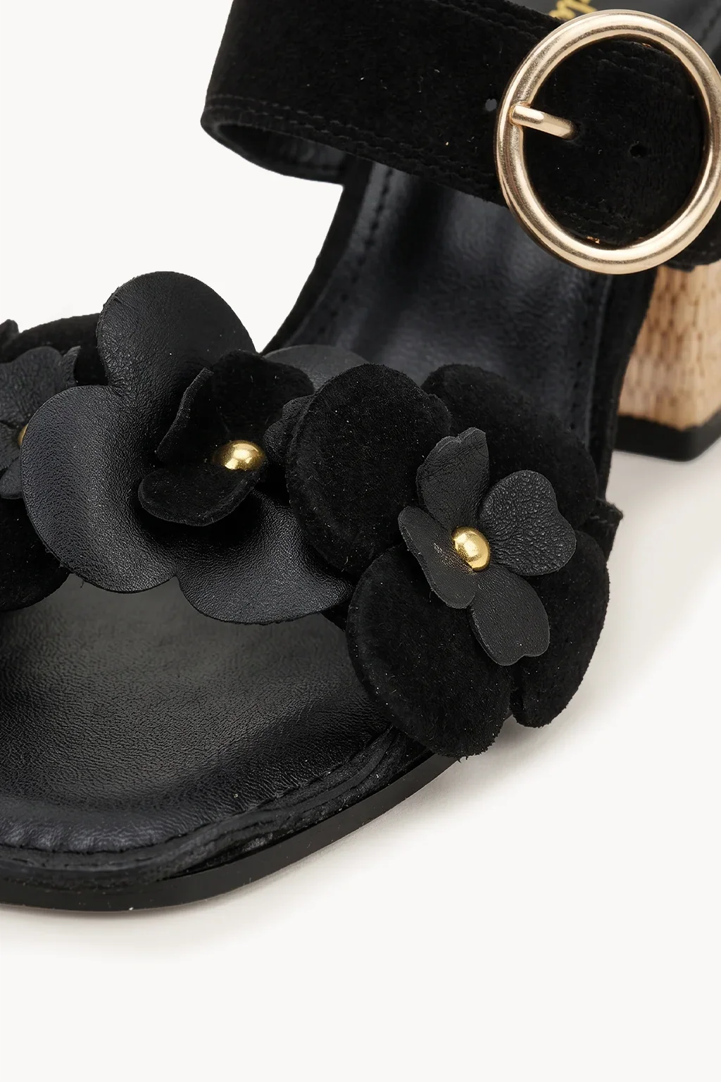 Florencia Block Heel, Black — 02 close-up