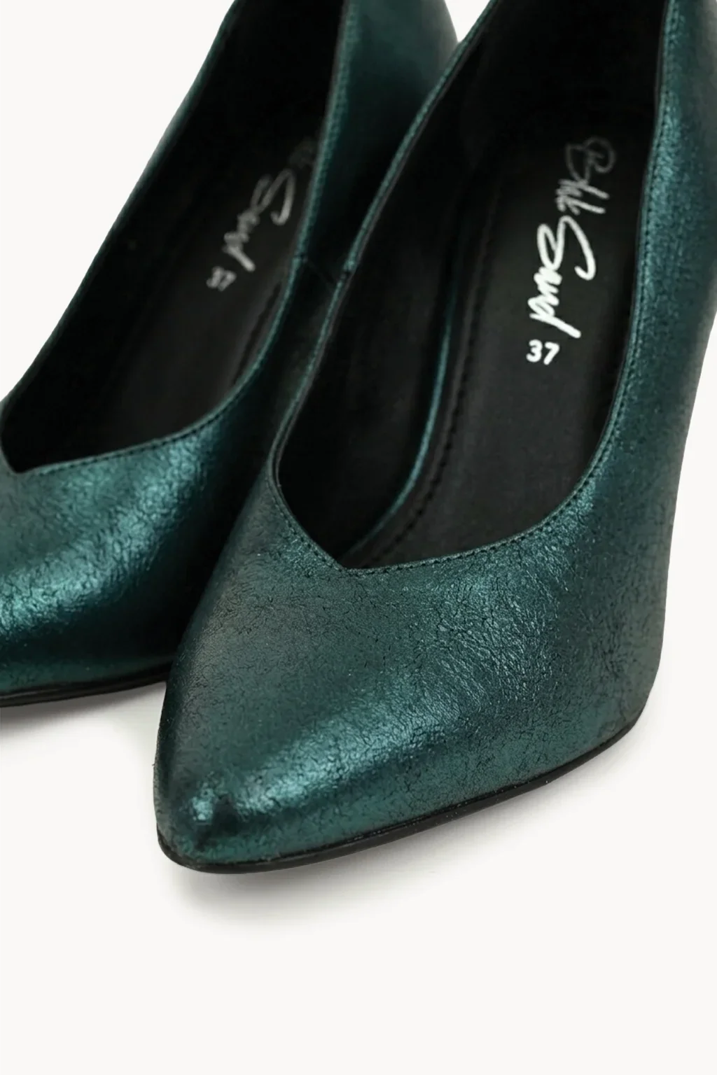 Sevilla Salon Pump, Teal — 02 close-up