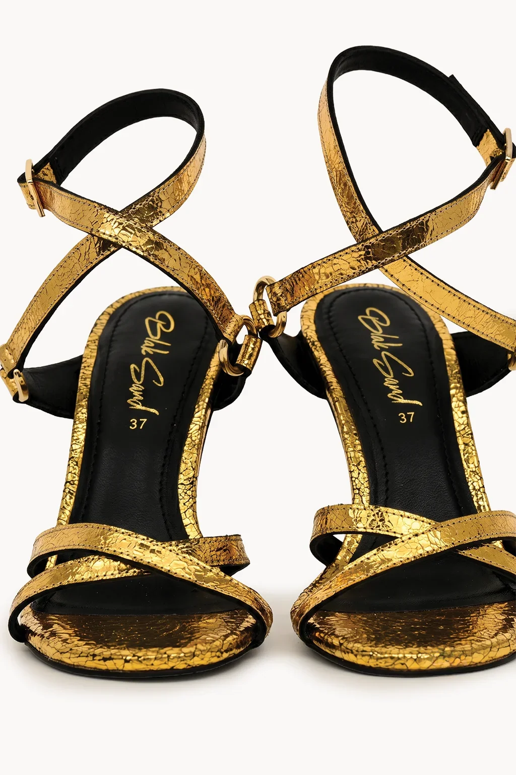Costa del Sol Sandal, Gold — 02 close-up
