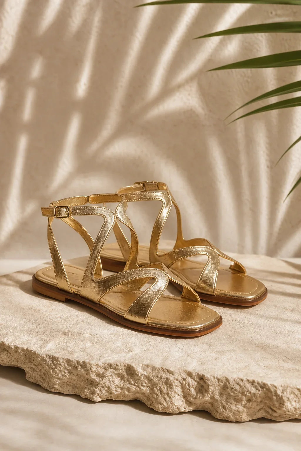 Alma Nomada Flat Strap, Gold — 08 styled