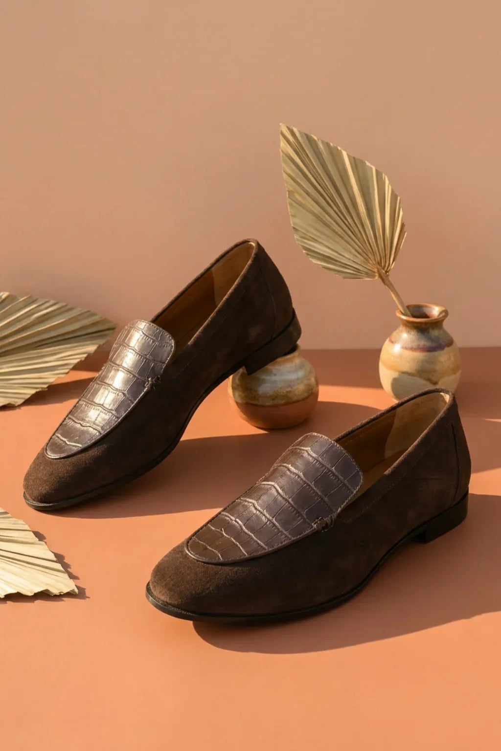 Smeraldo Eleganza Loafer, Burgundy — 08 styled