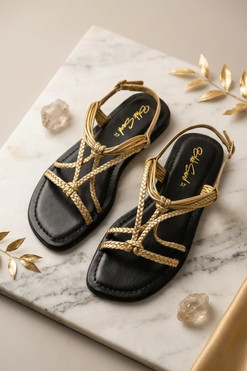 Fiore di Luce Flat, Gold — 08 styled