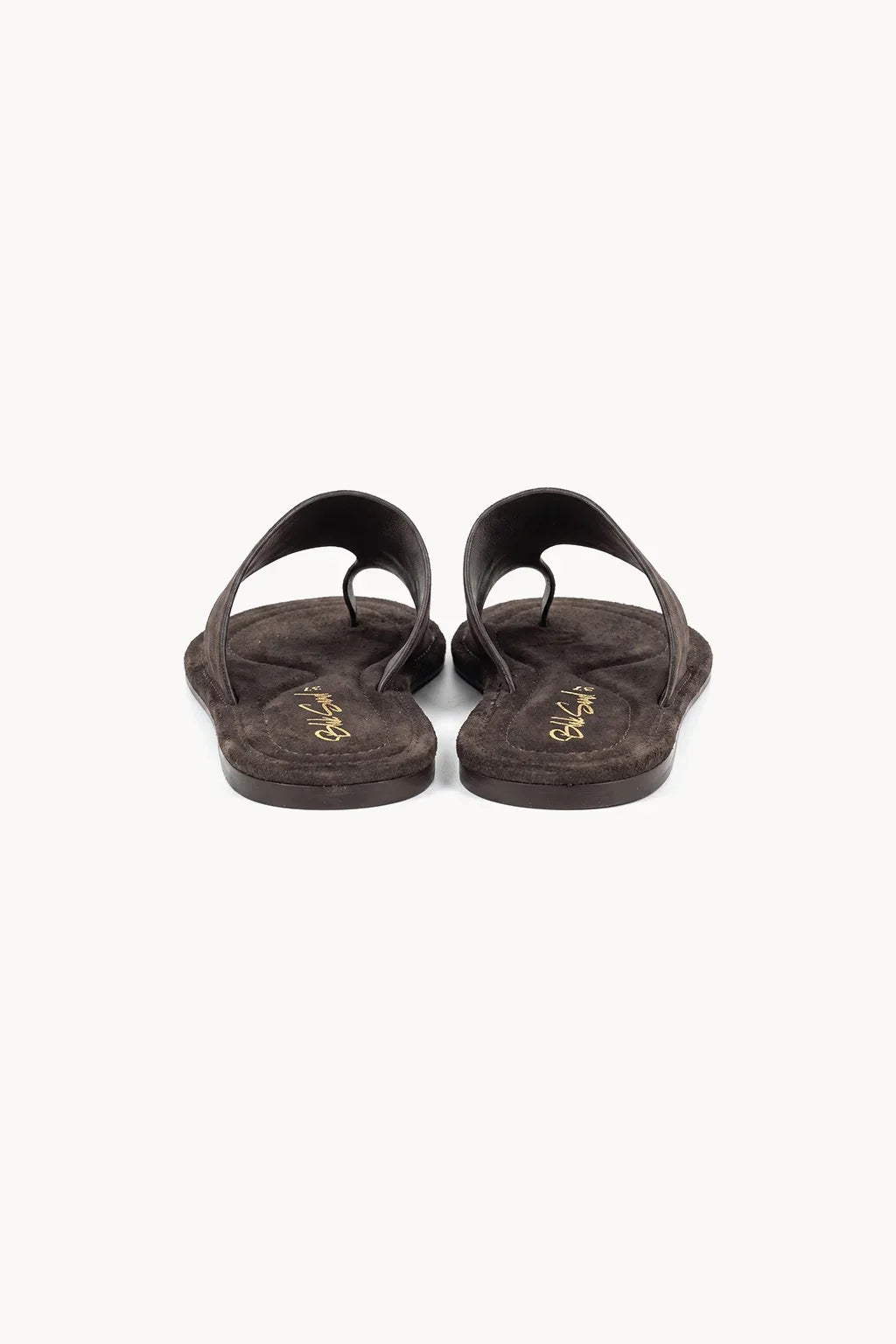 Zuri Flat Slide, Dark Brown — 05 back