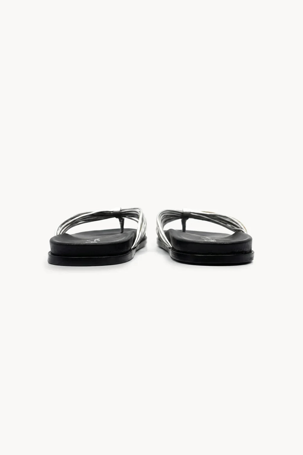 Solara Trenzada Sandal, Silver — 05 back