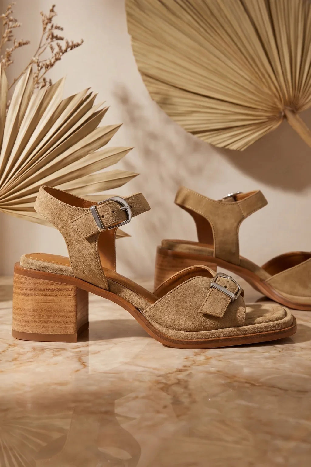 Luce Oro Sling Sandal, Beige — 08 styled