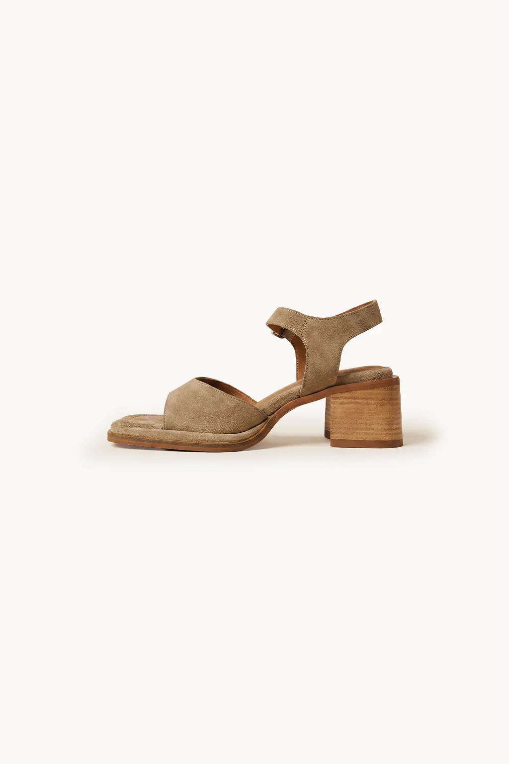 Luce Oro Sling Sandal, Beige — 04 side profile 2