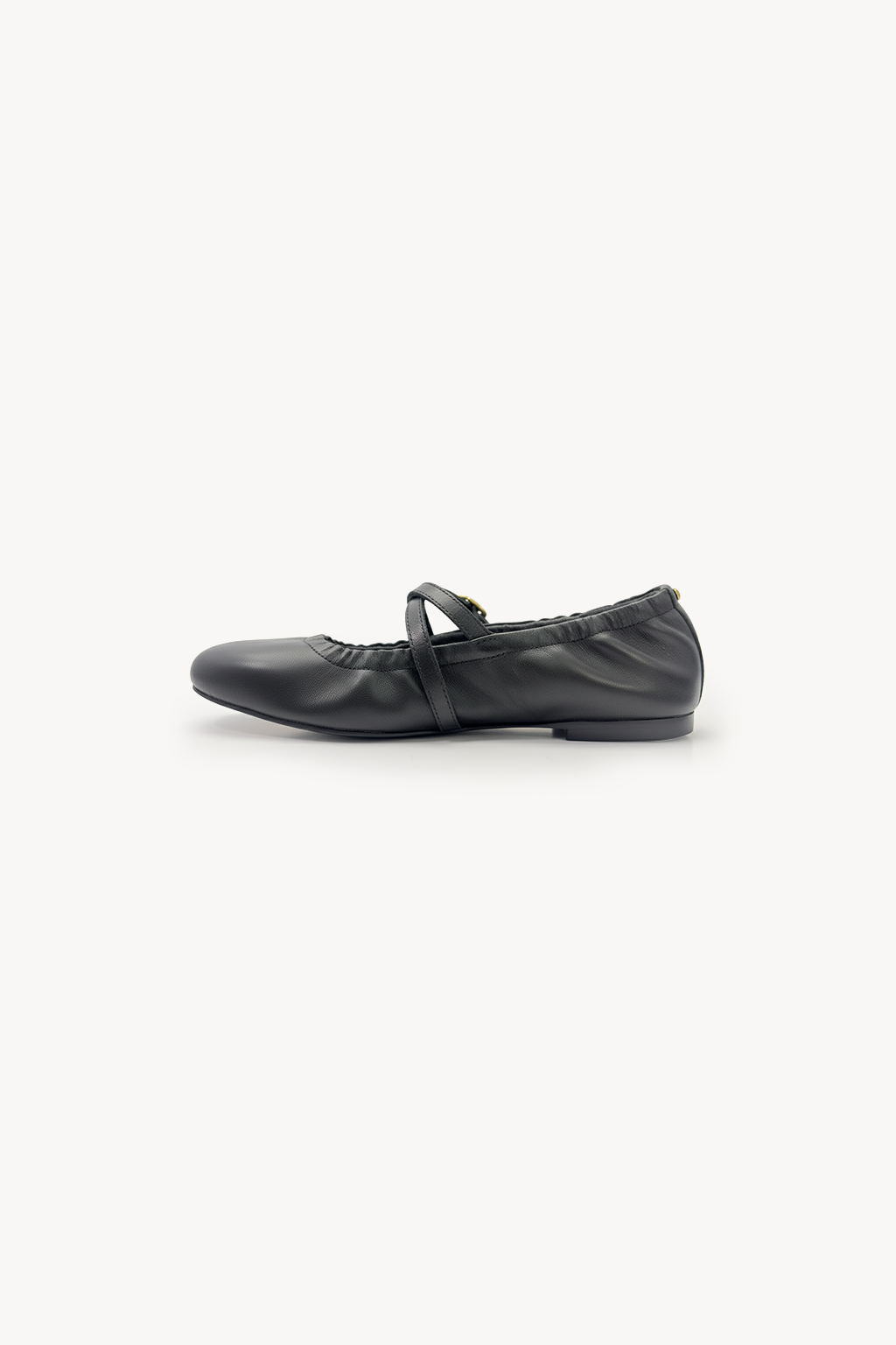 Buckla Mary Jane, Black — 01 side profile