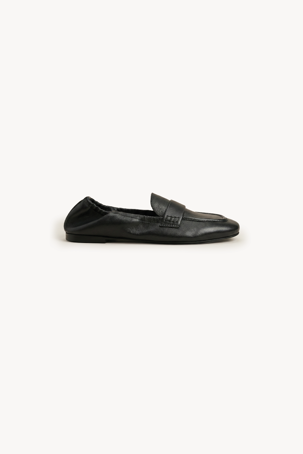 Calm Loafer, Black — 01 side profile