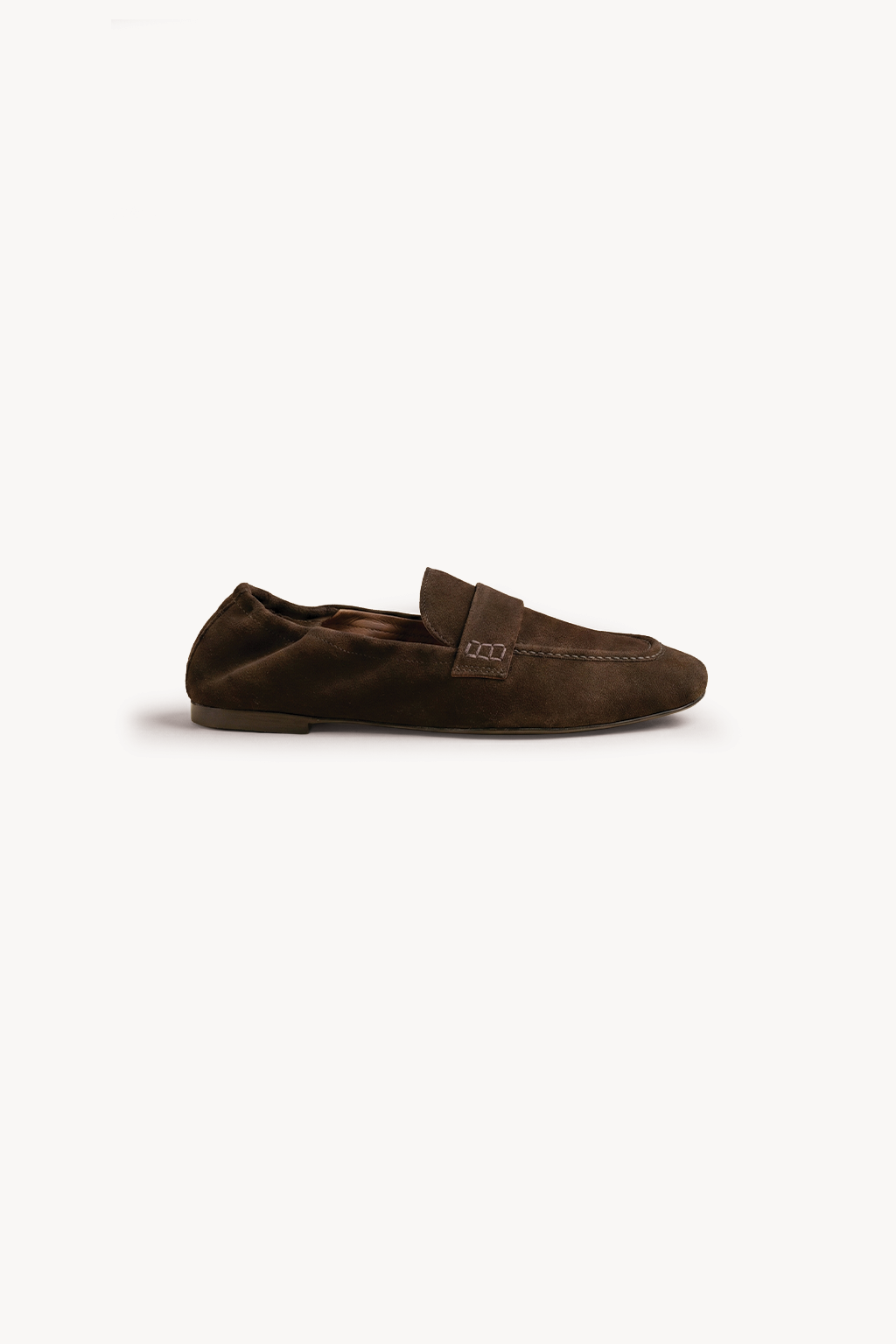 Calm Loafer, Chocolate — 01 side profile