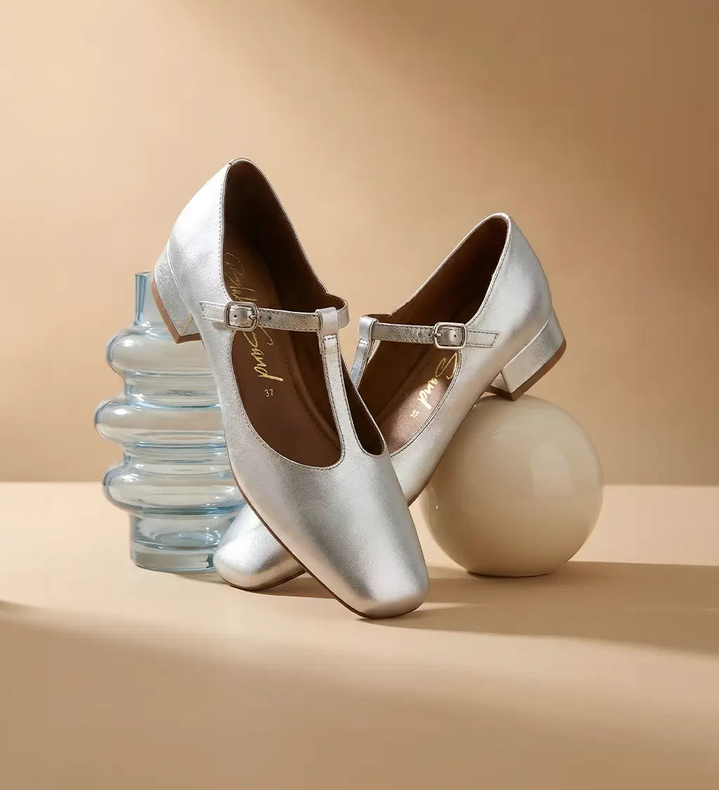Cintra Mary Jane, Silver — 08 styled