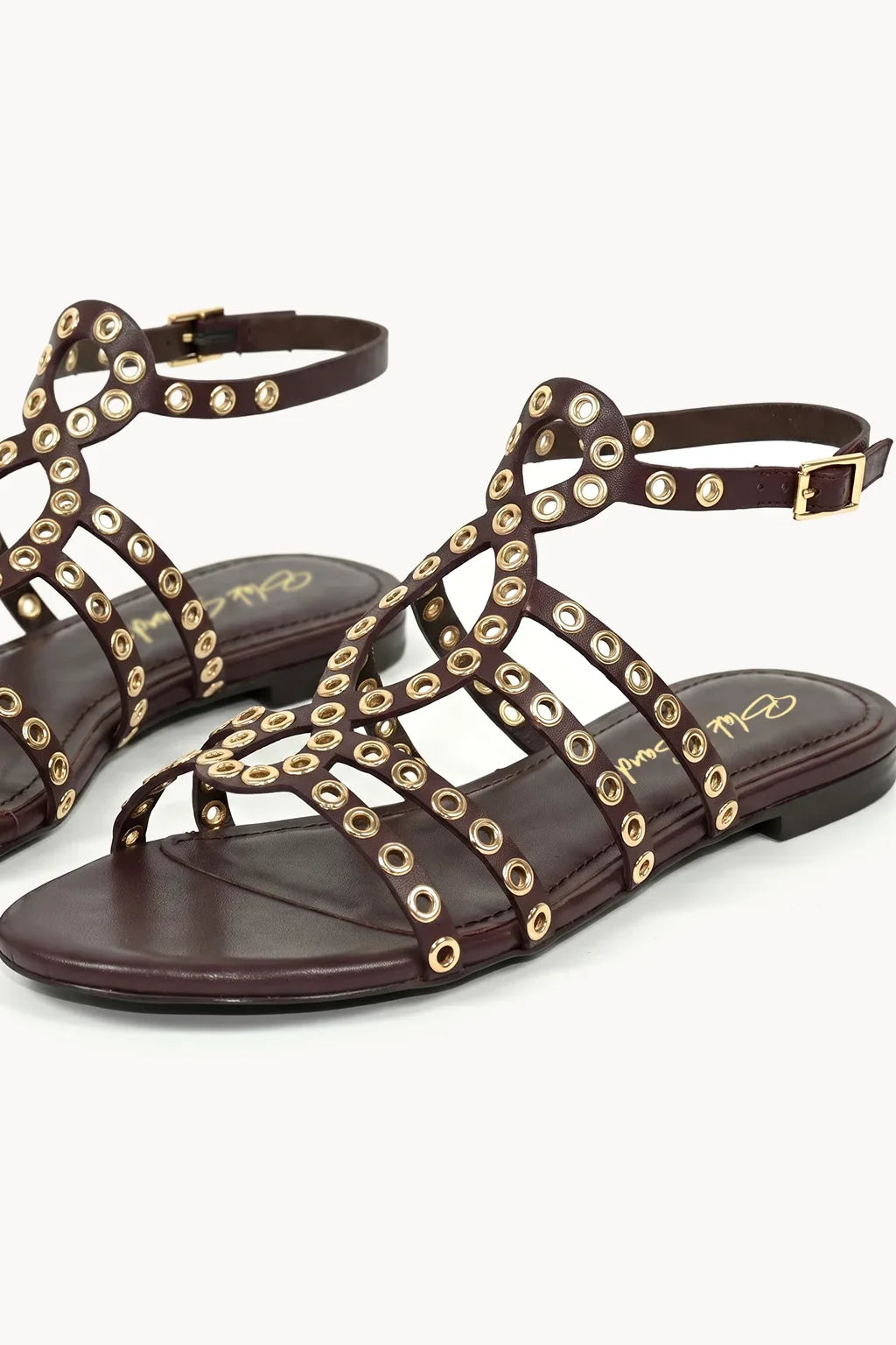 Sandalia Solana, Dark Brown — 02 close-up