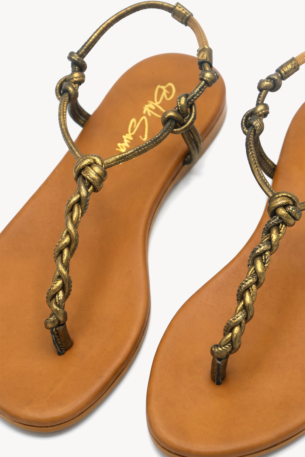 Azahara T-Strap Sandal, Bronze — 02 close-up