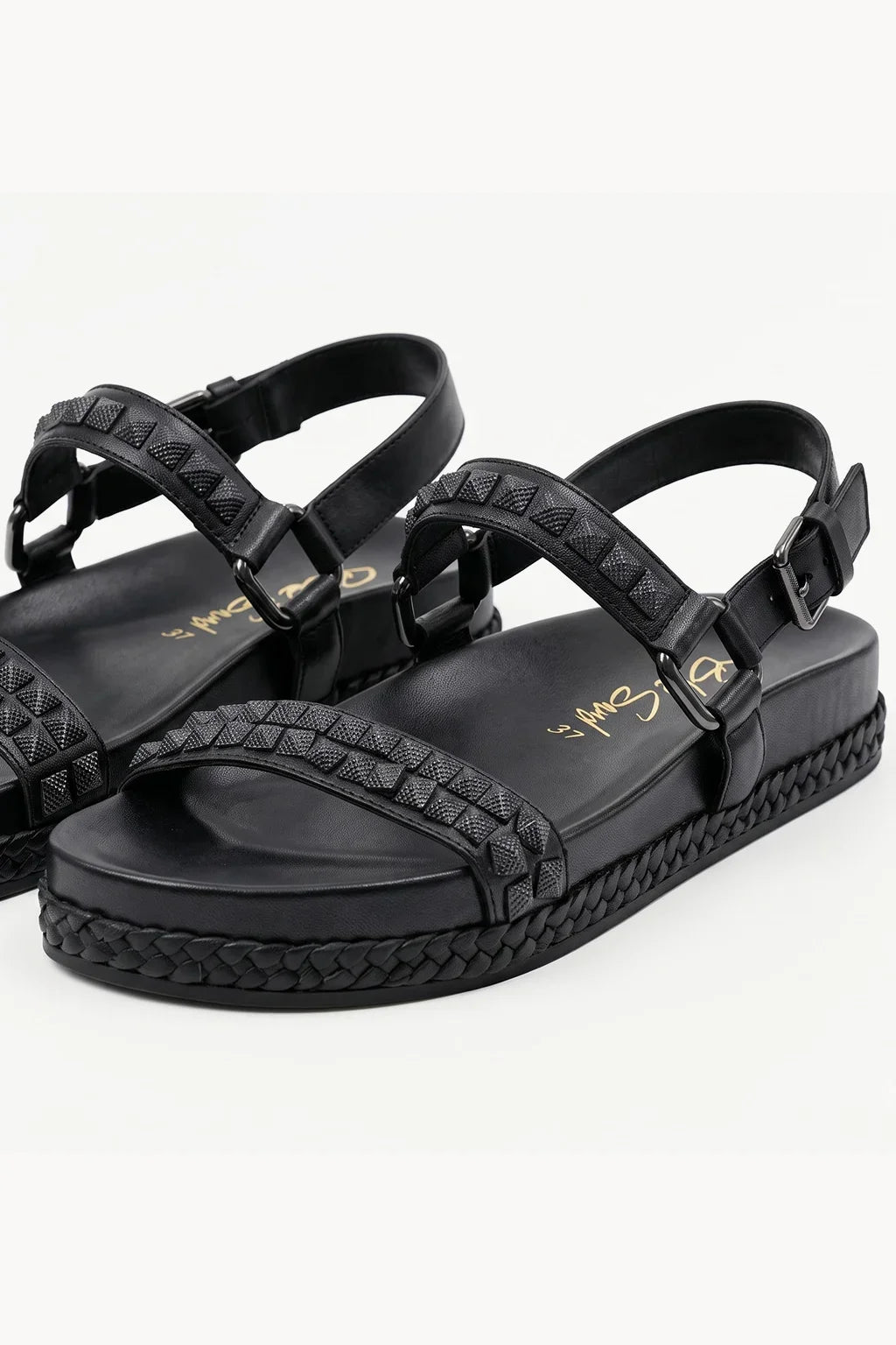 Sandalo Nerina, Black — 02 close-up