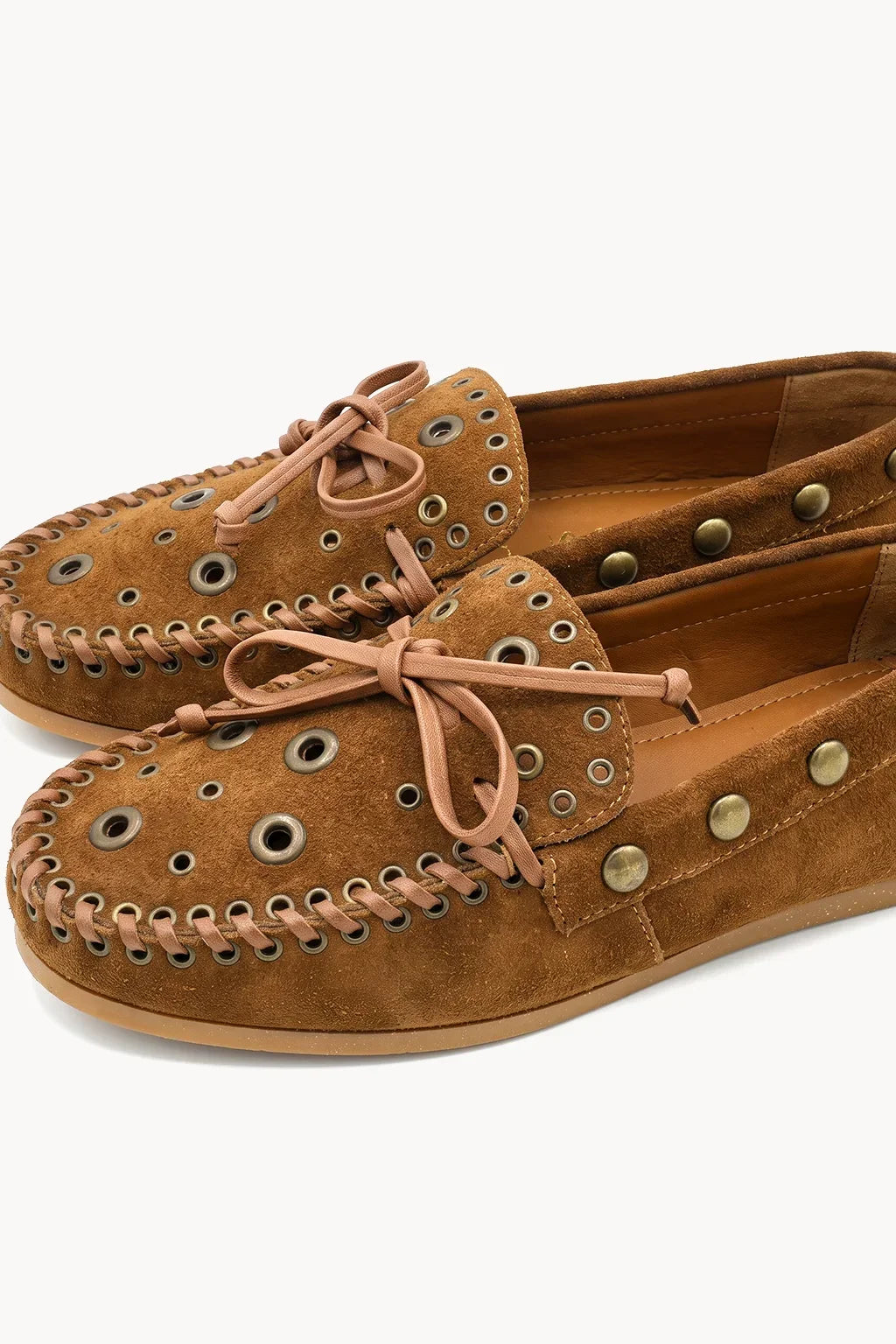 Mocasin Artesano, Brown — 02 close-up