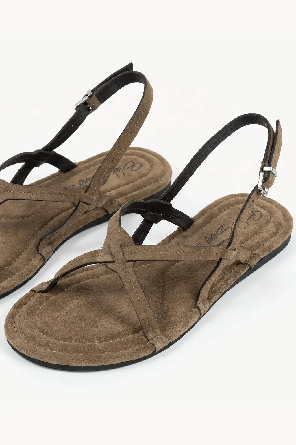 Esmeralda de Ibiza Sandal, Brown — 02 close-up