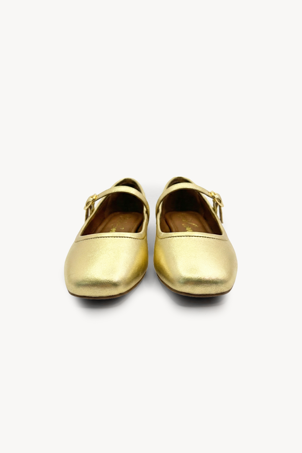 Elan Mary Jane, Gold — 01 pair