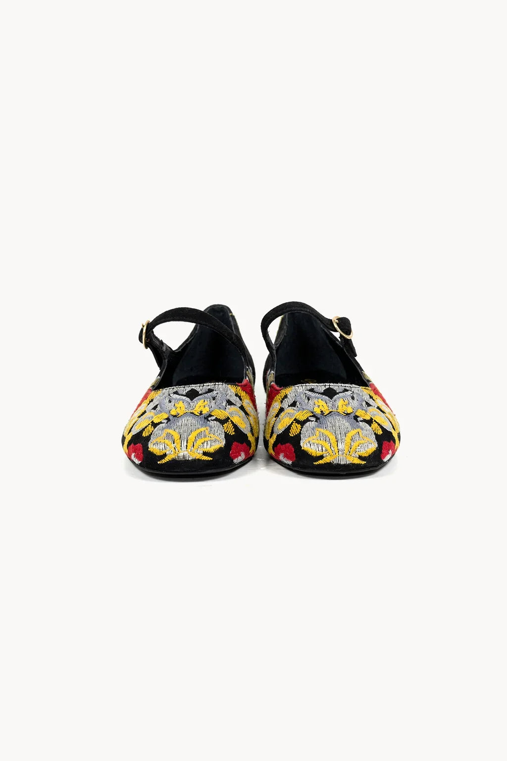 Mercedita Jardin Ballerina, Black — 01 pair