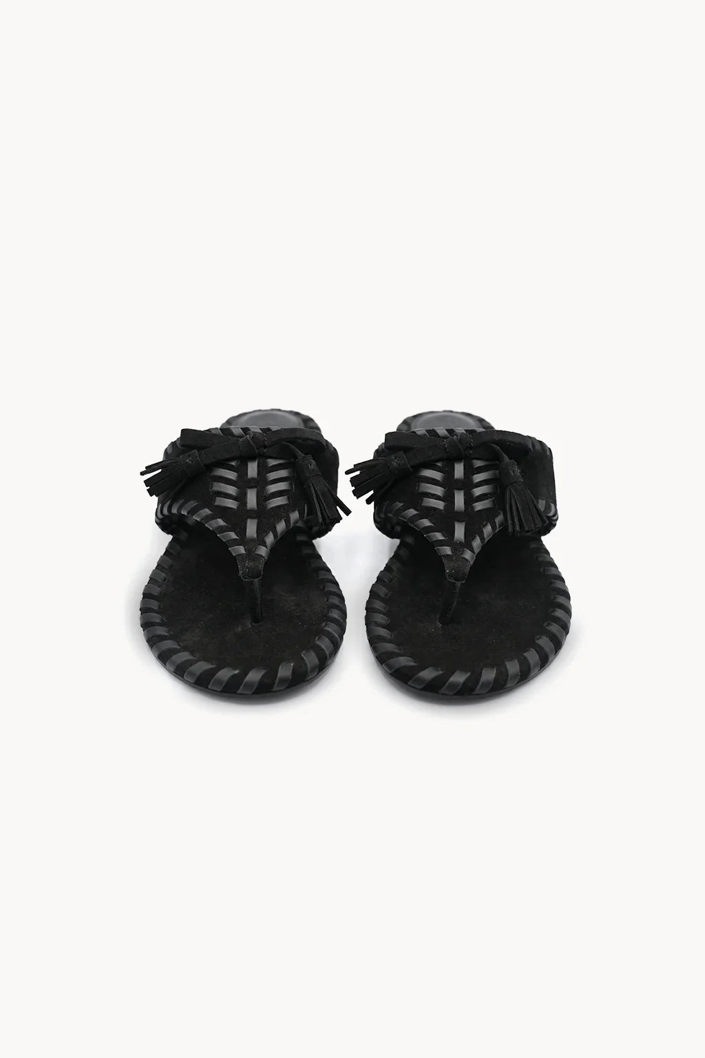 Marbella Trenzado Sandal, Black — 01 pair
