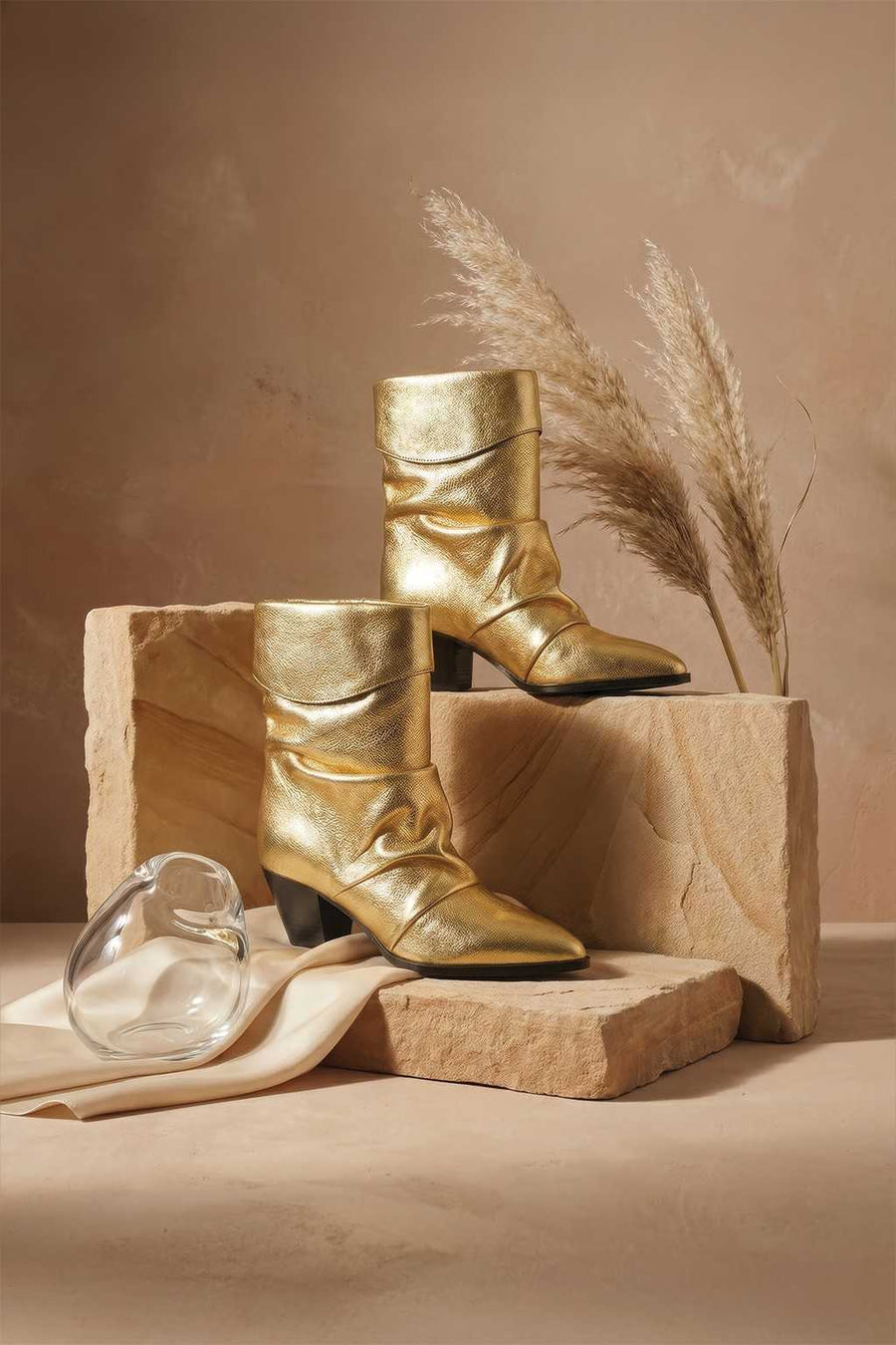 Cloene – Fold Over Collar Boots
