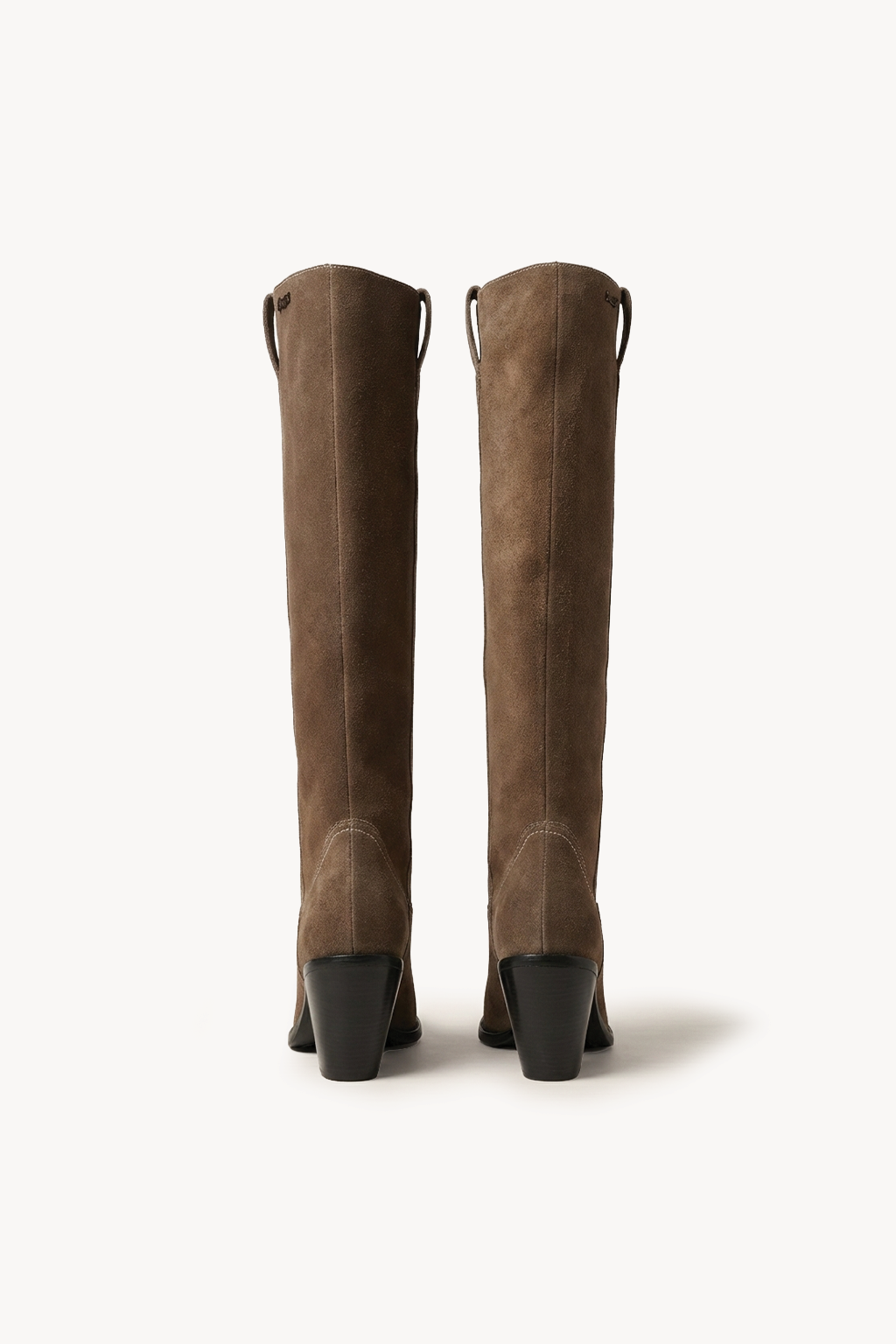 Azarelle – Tall Dress Boots, Grey — 05 back