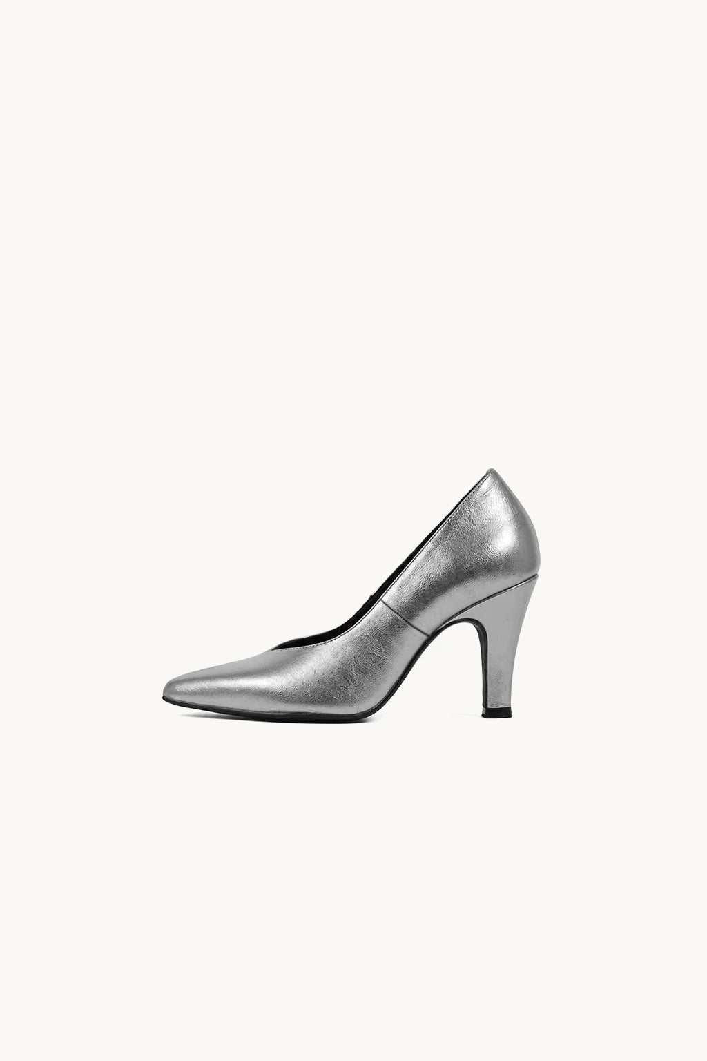 Sevilla Salon Pump, Silver — 04 side profile 2