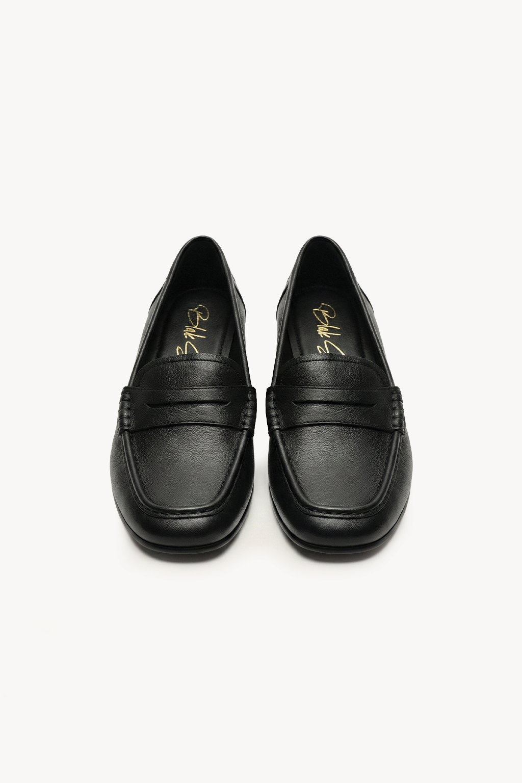 Kairo – Modern Loafers Shoes, Black — 04 three-quarter