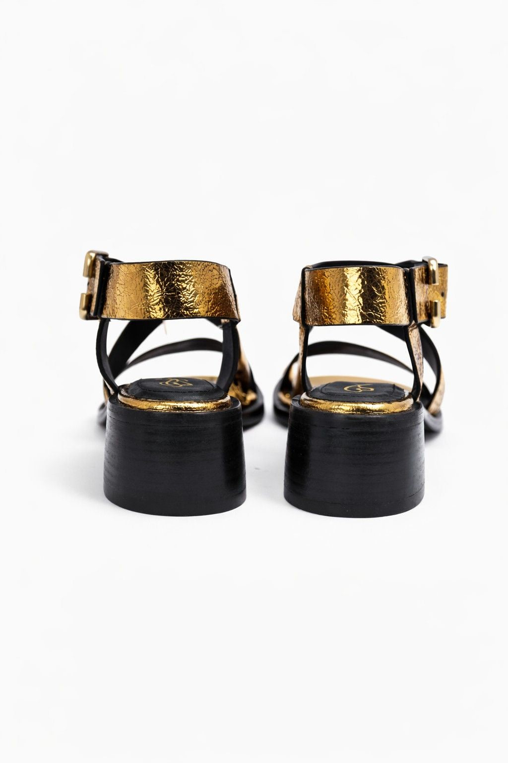 Milano- Strata Sandals, Antique Gold — 05 back