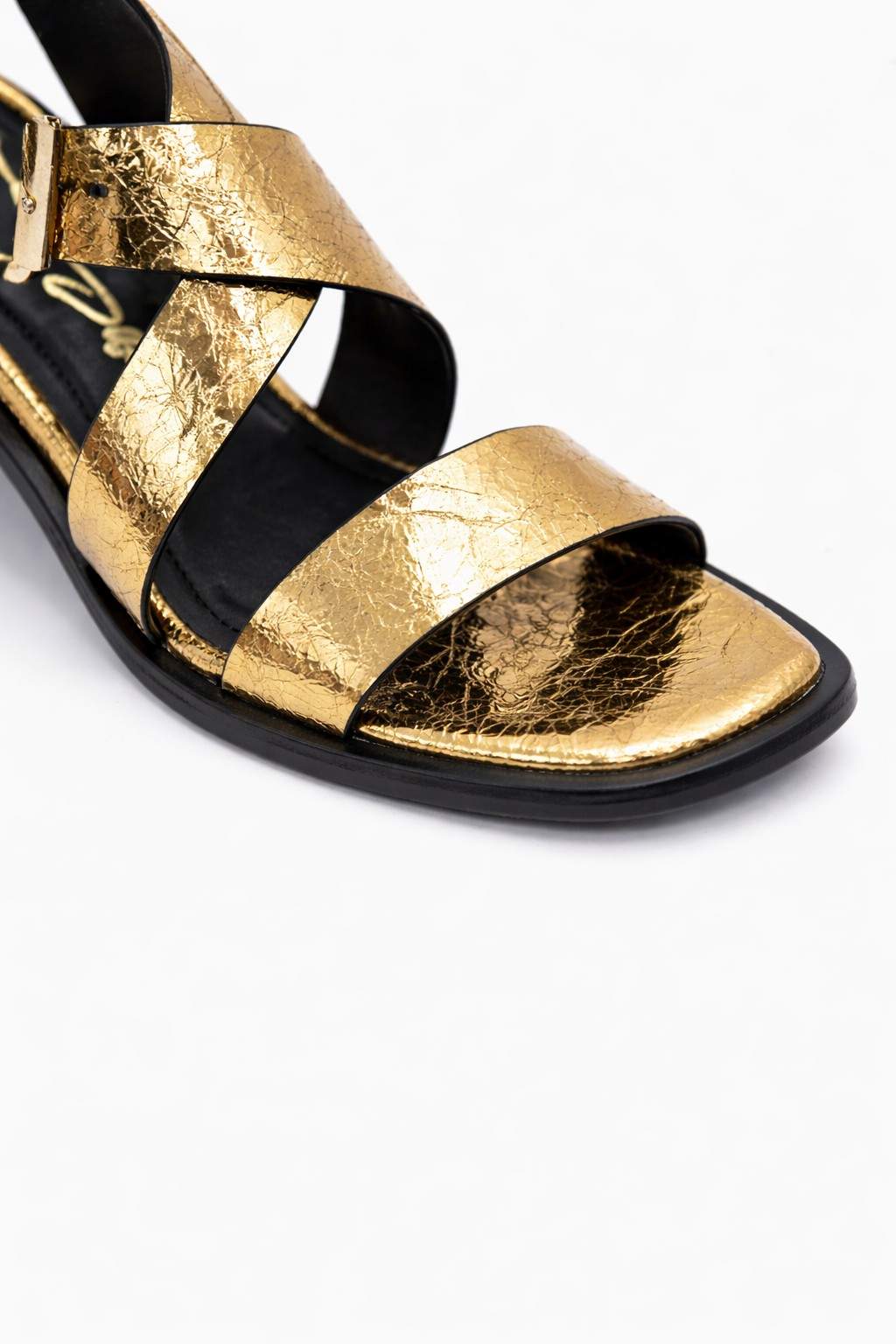 Milano- Strata Sandals, Antique Gold — 03 close-up