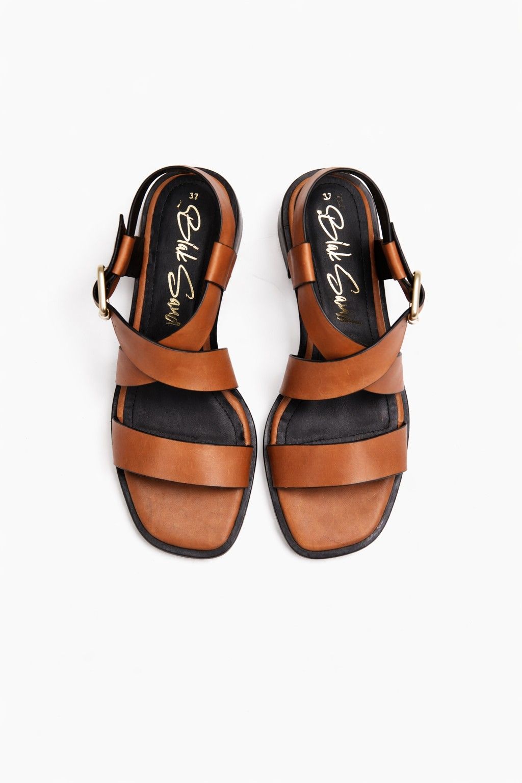 Milano- Strata Sandals, Tan — 04 three-quarter