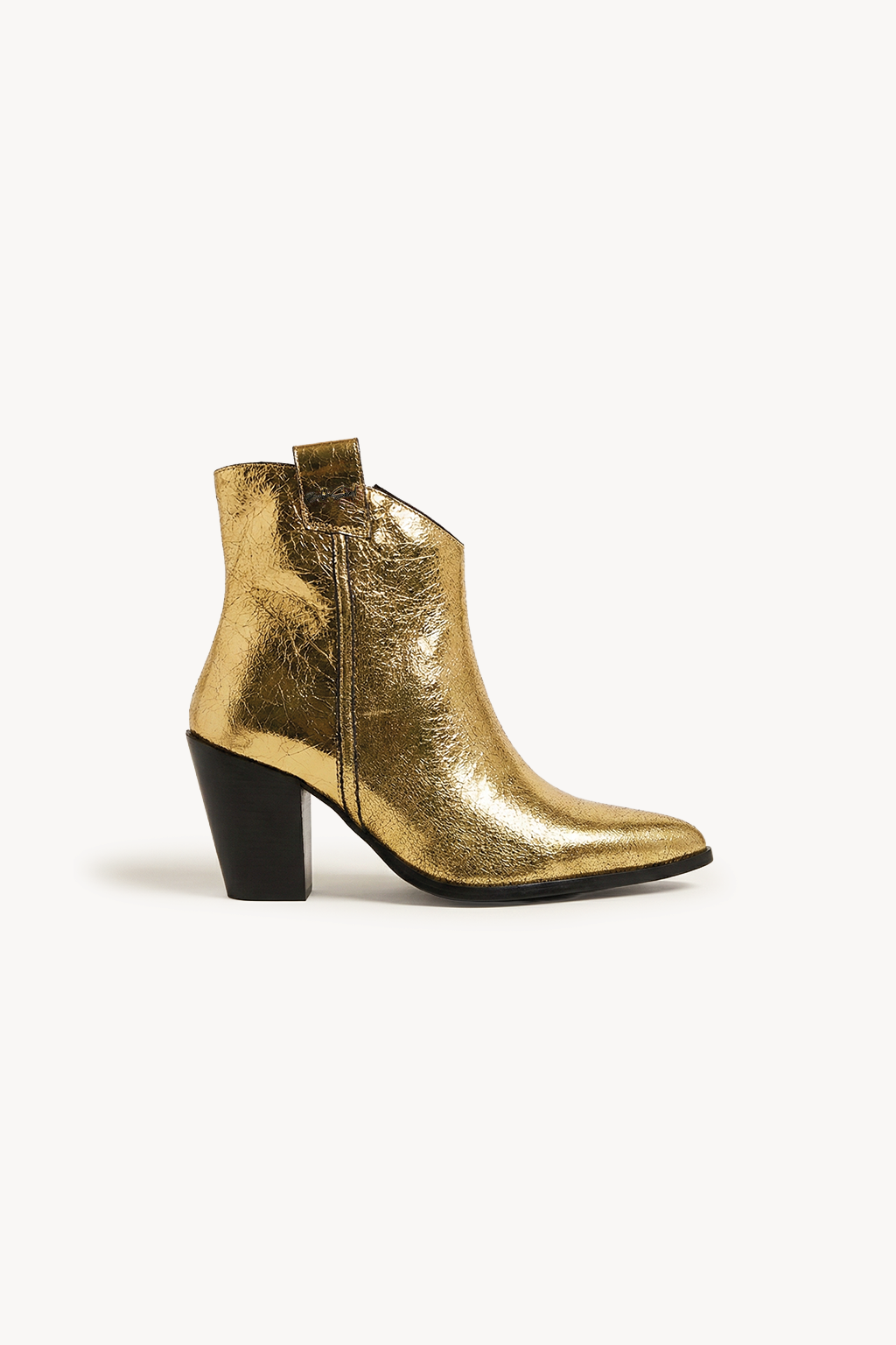 Montara – Heritage Suede Boots, Gold — 03 side profile