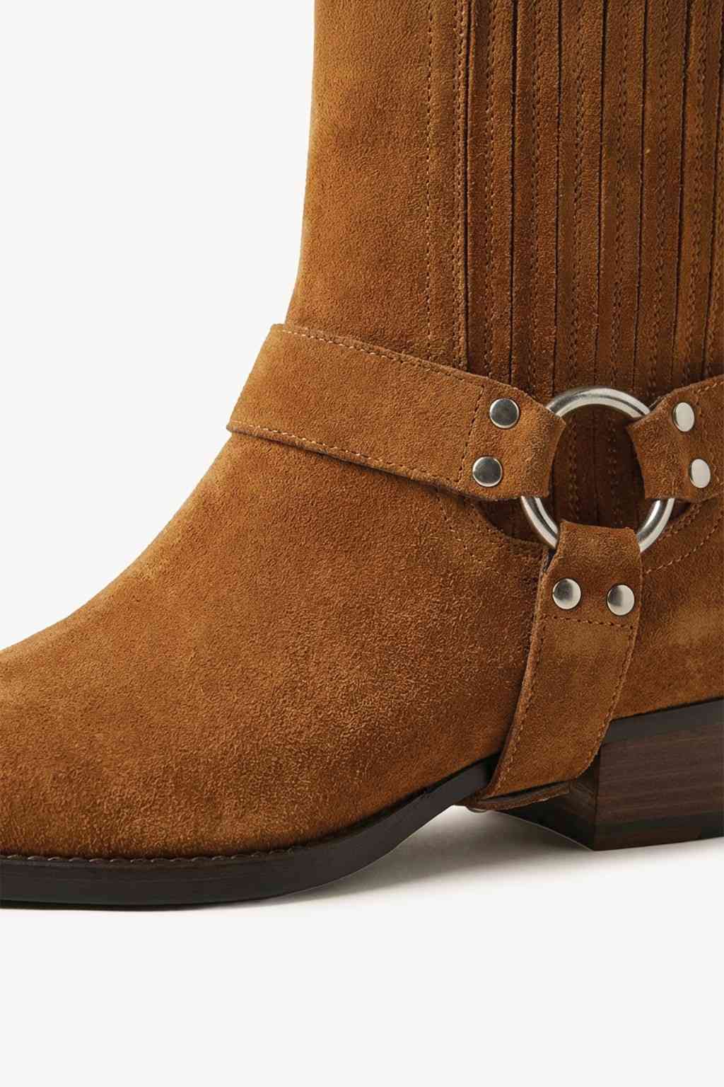 Mortene Ankle Boot, Cognac — 02 close-up