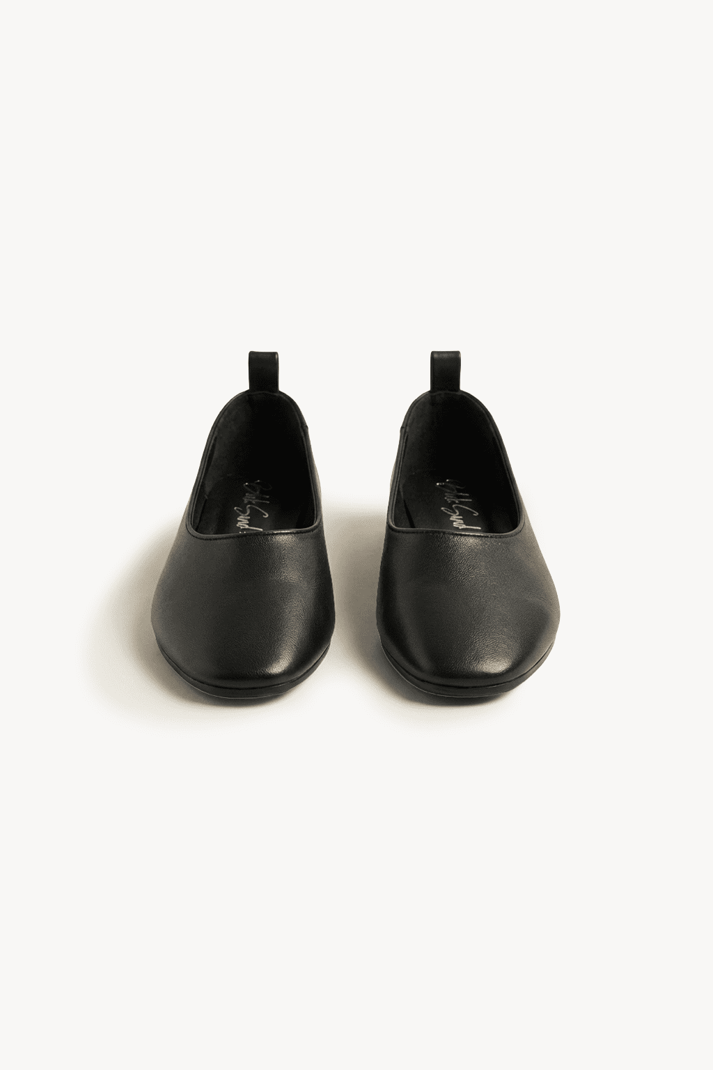 Argent – Ballet Flats, Black — 04 three-quarter