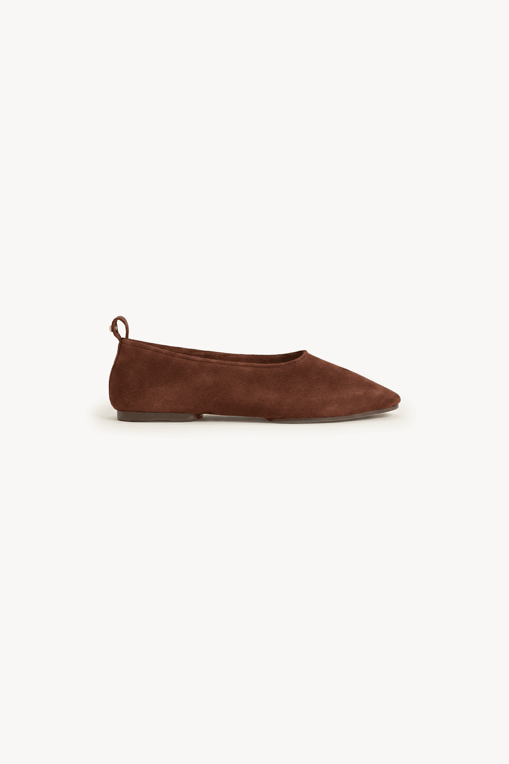 Argent – Ballet Flats, Maroon — 01 side profile