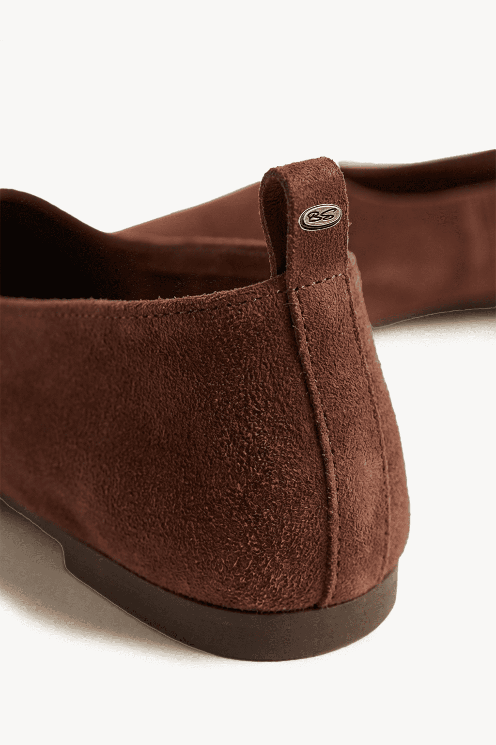 Argent – Ballet Flats, Maroon — 03 close-up