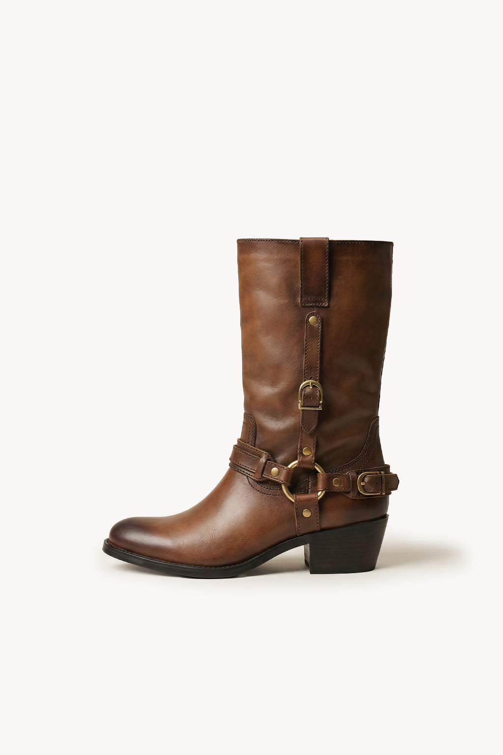 NoirBuckler – Boots, Tan — 04 side profile 2
