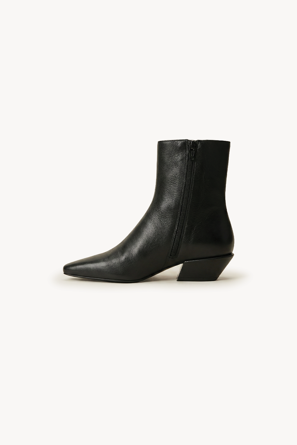 NoirAvenue – Ankle Boots, Black — 04 side profile 2