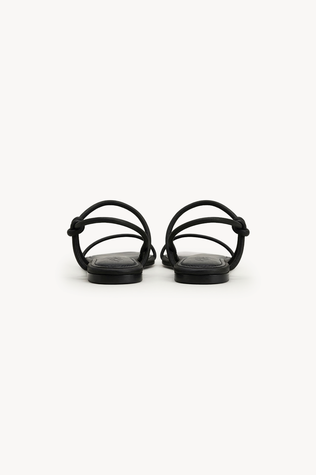 Orbit – Flat Strappy Comfort Sandals, Black — 05 back
