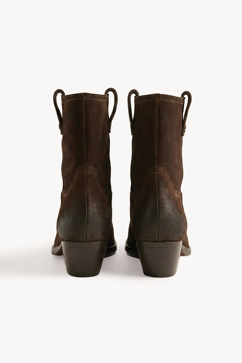 Orvyn-Sculpted Everyday Ankle Boots, Chocolate — 05 back