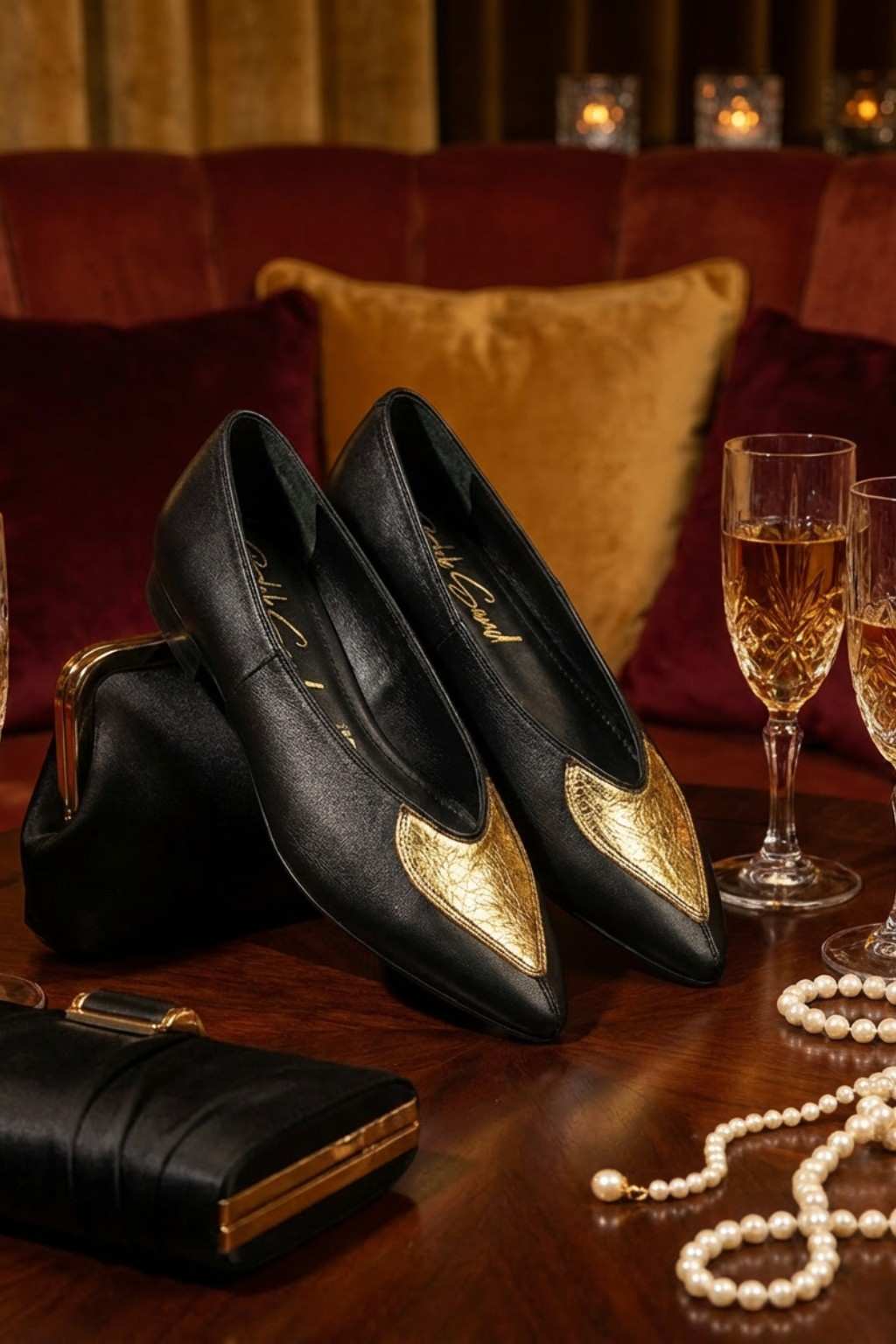 Regnera Flat, Gold — 08 styled