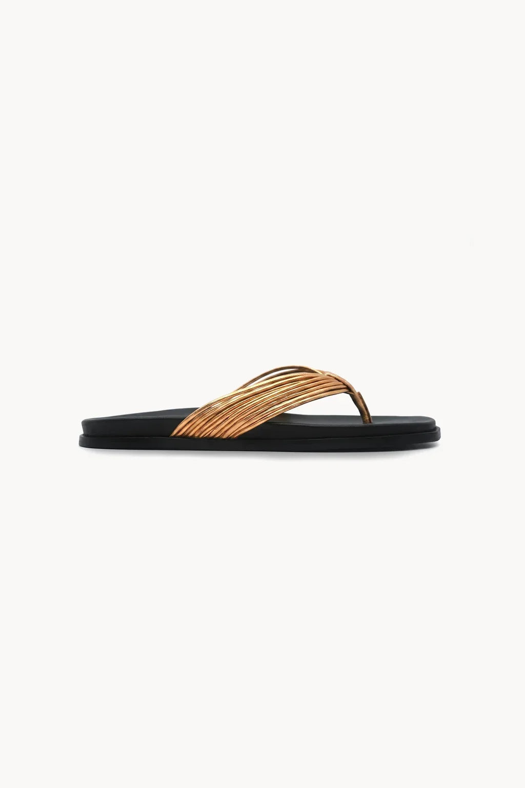 Solara Trenzada Sandal, Copper — 03 side profile