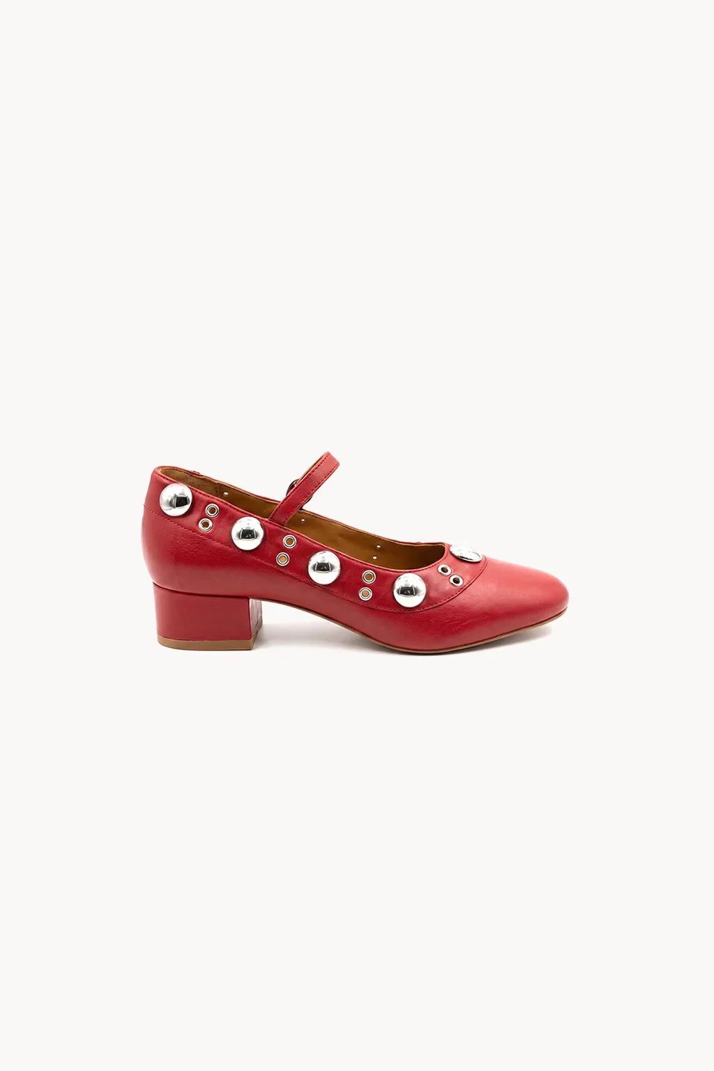 Mercedita Rubí Mary Jane, Red — 03 side profile