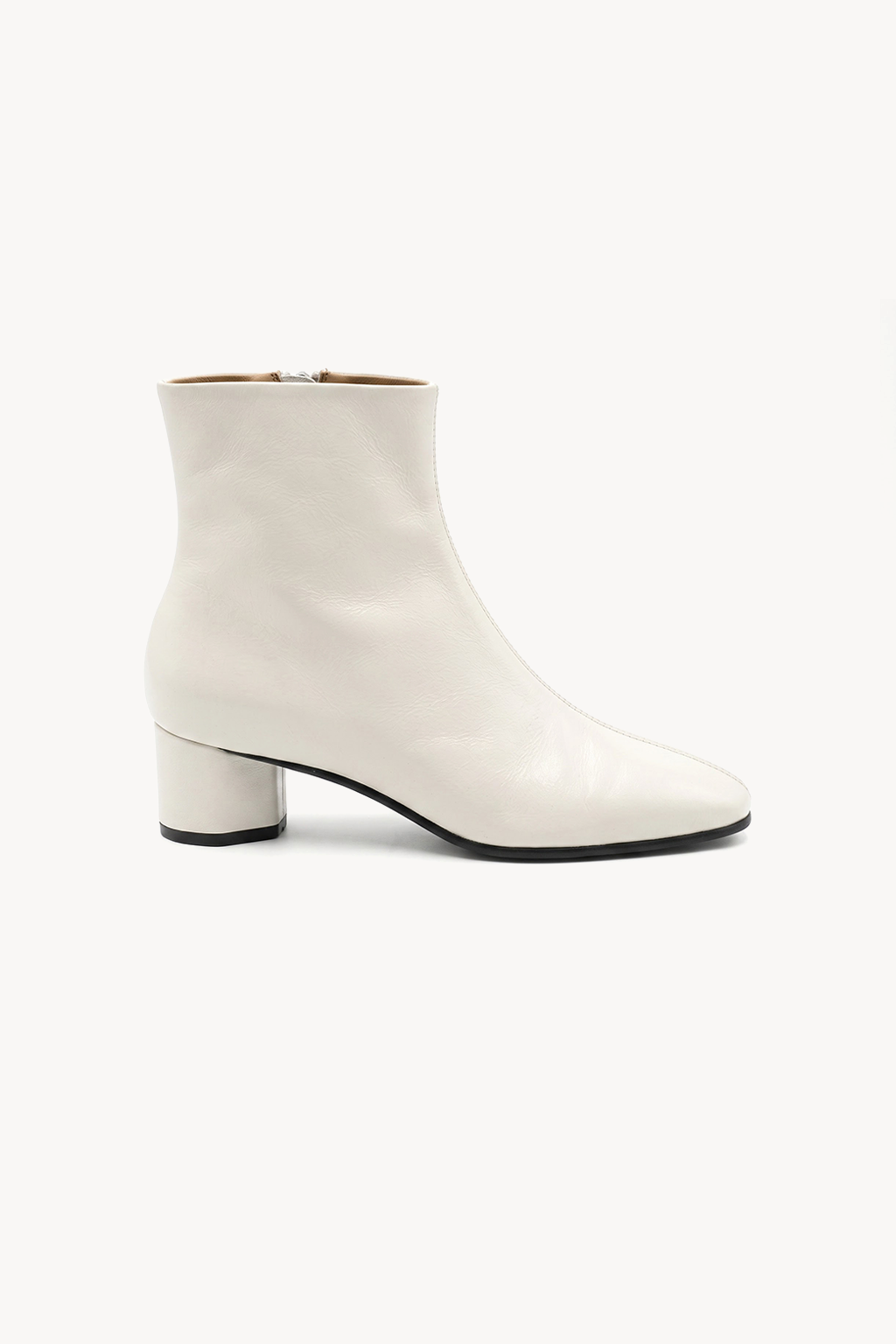 Ebano Elite Ankle Boot, Ivory — 03 side profile